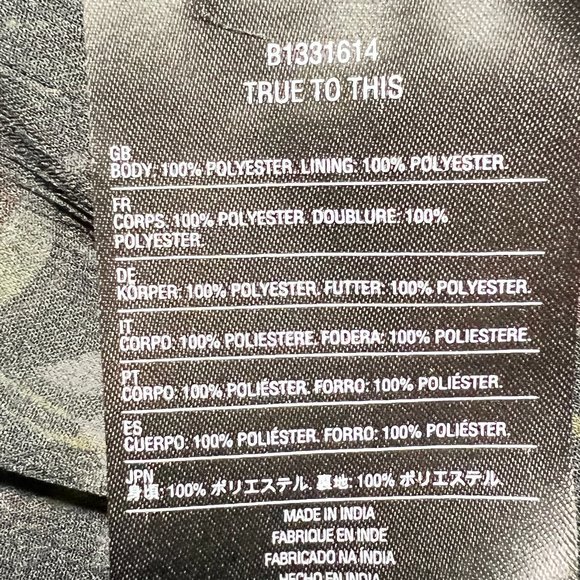 NWT Volcom Black Red Floral Maxi Dress Size Small - Picture 10 of 11